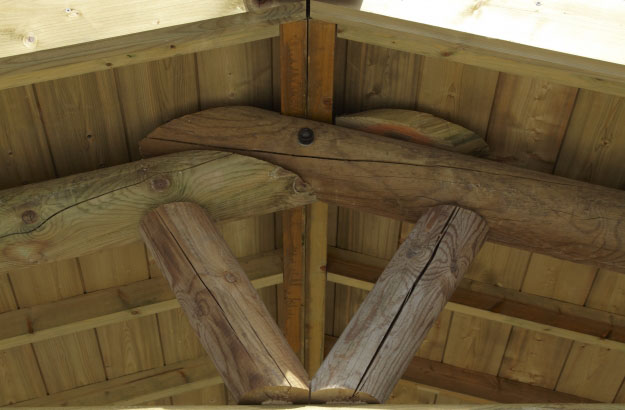 Cabane Farniente - détail extérieur