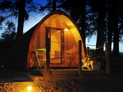 Cabane Forestière de nuit